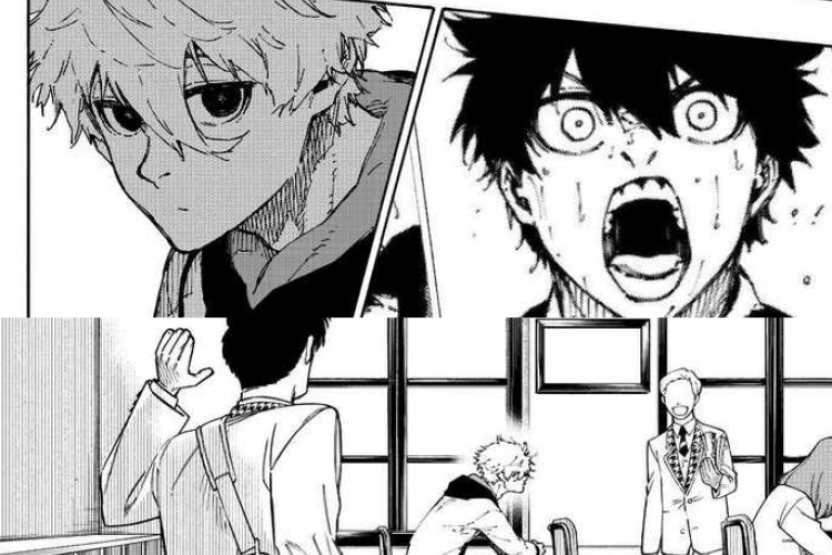 Leggi Manga Blue Lock Capitolo 303 Scan ITA, Nagi iniziò a riflettere sulla vita