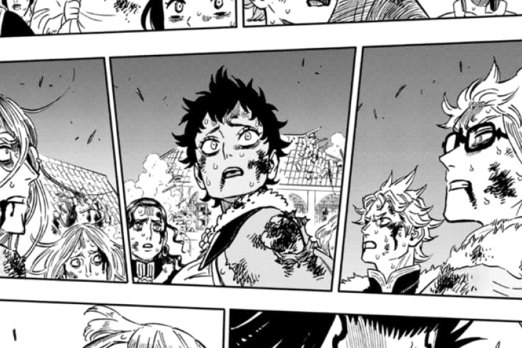 Leggere il Manga Black Clover Capitolo 381 Scan ITA Gratuito, Un senso di disperazione si fa strada